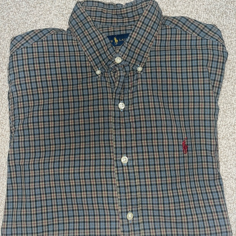 Ralph Lauren Men's Multicolor Plaid Shirt